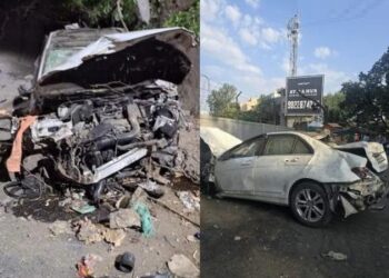 Vadgaon Bridge Accident: Mercedes Hits A Bike Rider, Man Dies